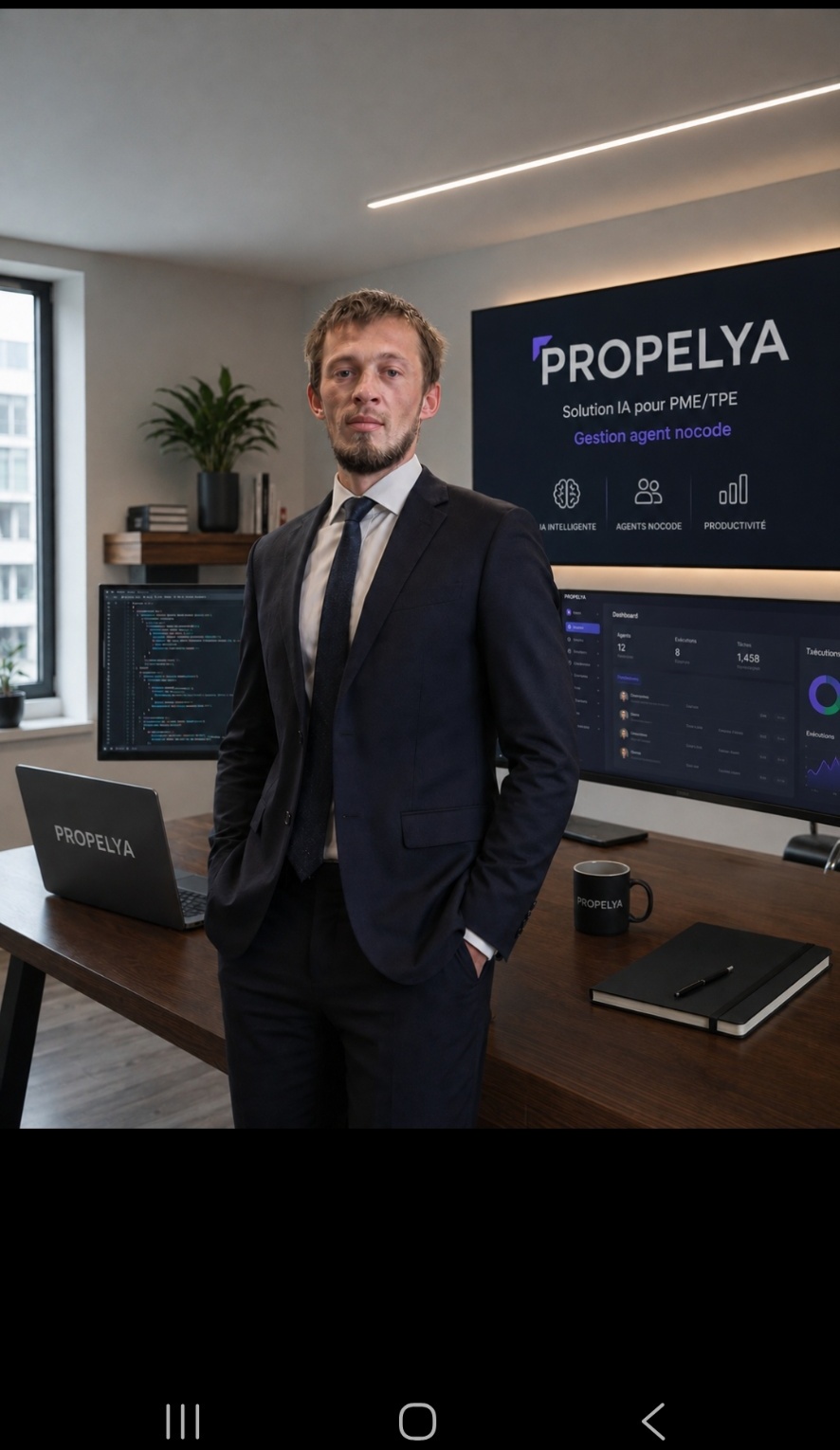 Brian Noiville, président de PROPELYA